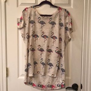 Multicolored short-sleeve shirt